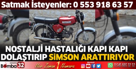 Simson marka motosikleti olanlar dikkat
