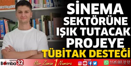 Sinema sektörüne ışık tutacak projeye TÜBİTAK desteği