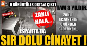 ISPARTA' DA SIR DOLU CİNAYET !