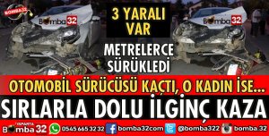 SIRLARLA DOLU İLGİNÇ KAZA