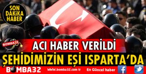 ŞEHİDİMİZ VAR ISPARTA