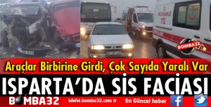 SİS FACİASI! 10 ARAÇ BİRBİRİNE GİRDİ, ÇOK SAYIDA YARALI VAR