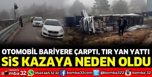 SİS KAZALARA NEDEN OLDU