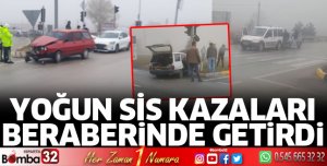 Sis kazaları beraberinde getirdi
