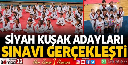 Siyah Kuşak Adayları Sınavı gerçekleşti