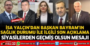 SİYASİLERDEN GEÇMİŞ OLSUN MESAJI