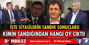 SİYASİLERİN SANDIĞINDAN NE ÇIKTI