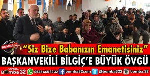 SİZ BİZE BABANIZIN EMANETİSİNİZ