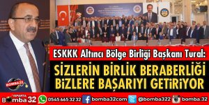 SİZLERİN BİRLİK BERABERLİĞİ BİZLERE BAŞARIYI GETİRİYOR