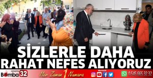 Sizlerle daha rahat nefes alıyoruz