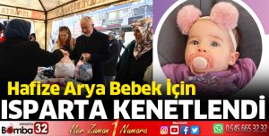 SMA’lı Arya bebek için Isparta kenetlendi
