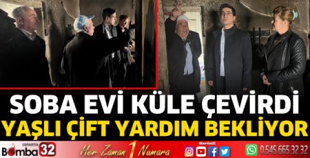 Soba evi küle çevirdi