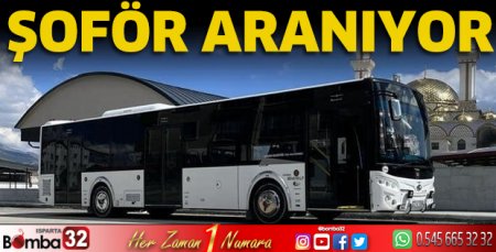 Şoför aranıyor