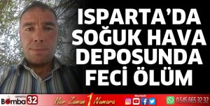 Soğuk hava deposunda iş kazası: 1 ölü