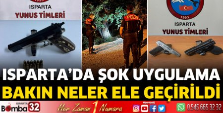 ŞOK uygulamada bakın neler ele geçirildi 