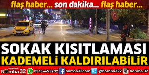 SOKAK KISITLAMASI KADEMELİ KALDIRILABİLİR