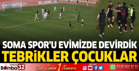 Soma Spor'u evimizde devirdik