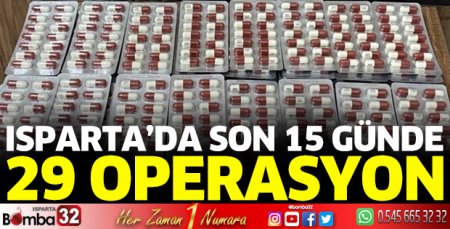 Son 15 günde 29 operasyon