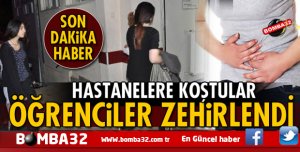 SON DAKİKA EĞİRDİR'DE ÖĞRENCİLER ZEHİRLENDİ