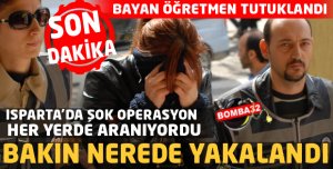 SON DAKİKA FETÖ ÜYESİ BAYAN ÖĞRETMEN TUTUKLANDI