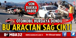 SON DAKİKA FLAŞ HABER ISPARTA'DA TRAFİK KAZASI