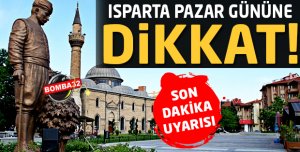 SON DAKİKA FLAŞ UYARISI PAZAR GÜNÜNE DİKKAT 