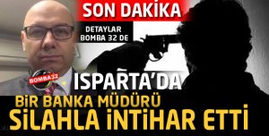 SON DAKİKA MÜDÜR SİLAHLA İNTİHAR ETTİ 
