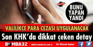 SON KHK’DA DİKKAT ÇEKEN DETAY