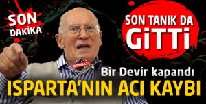 SON TANIK DA GİTTİ