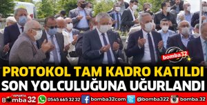 SON YOLCULUĞUNA UĞURLANDI