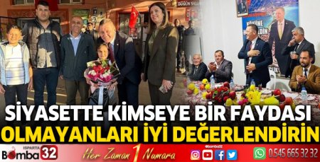 Sönmez Eğirdir’den seslendi