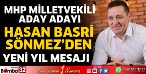 Sönmez'den yeni yıl mesajı