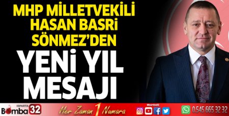 Sönmez'den yeni yıl mesajı