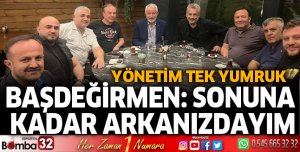 Sonuna kadar arkanızdayım