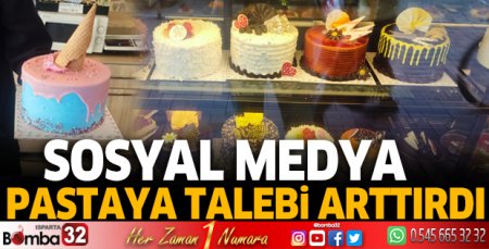 Sosyal medya yaş pastaya talebi arttırdı