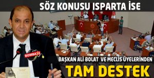 SÖZ KONUSU ISPARTA İSE...