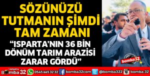 SÖZÜNÜZÜ TUTMANIN ŞİMDİ TAM ZAMANI