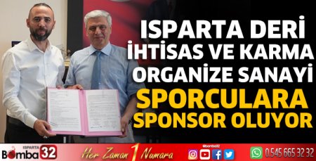 Sponsorluk protokolü imzalandı