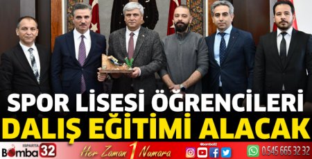 Spor Lisesi öğrencileri dalış eğitimi alacak