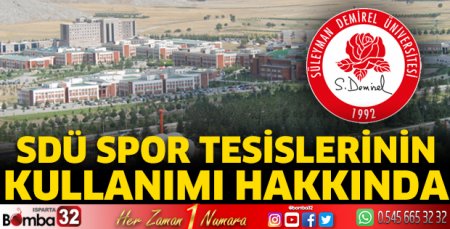 Spor tesislerinin kullanımı hakkında