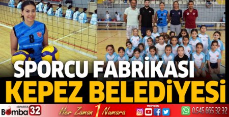 Sporcu fabrikası Kepez Belediyesi