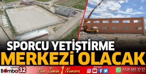 Sporcu yetiştirme merkezi olacak