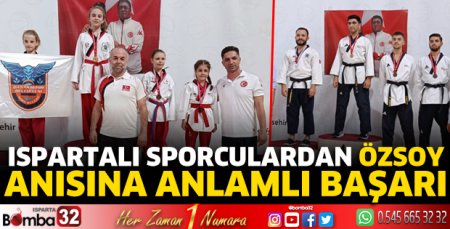 Sporculardan Özsoy anısına anlamlı başarı 