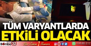 Sprey ilaç dünyada ilk olacak, tüm varyantlarda etkili olması bekleniyor