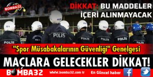 STADYUMA MAÇI İZLEMEYE GELECEKLER DİKKAT!