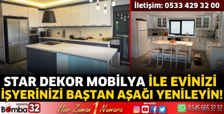Star Dekor Mobilya ile Evinizi işyerinizi Baştan Aşağı Yenileyin!
