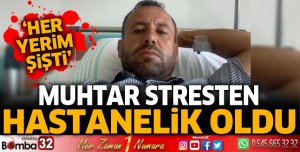 Stresten hastanelik oldu