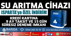 Su Arıtma Cihazında kampanya