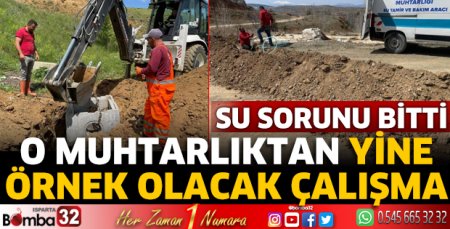 Su ve atık su sorunu çözüldü