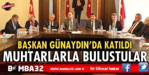 ISPARTA'DA ŞUBAT AYI MUHTARLAR TOPLANTISI YAPILDI